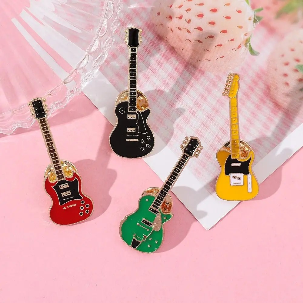 Musical Instrument Games - 1/2/4 Pièces Broche Guitare Vintage en