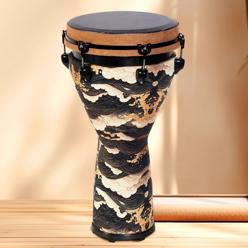 Musical Instrument African - Tambour Djembe professionnel 12 pouces, batterie