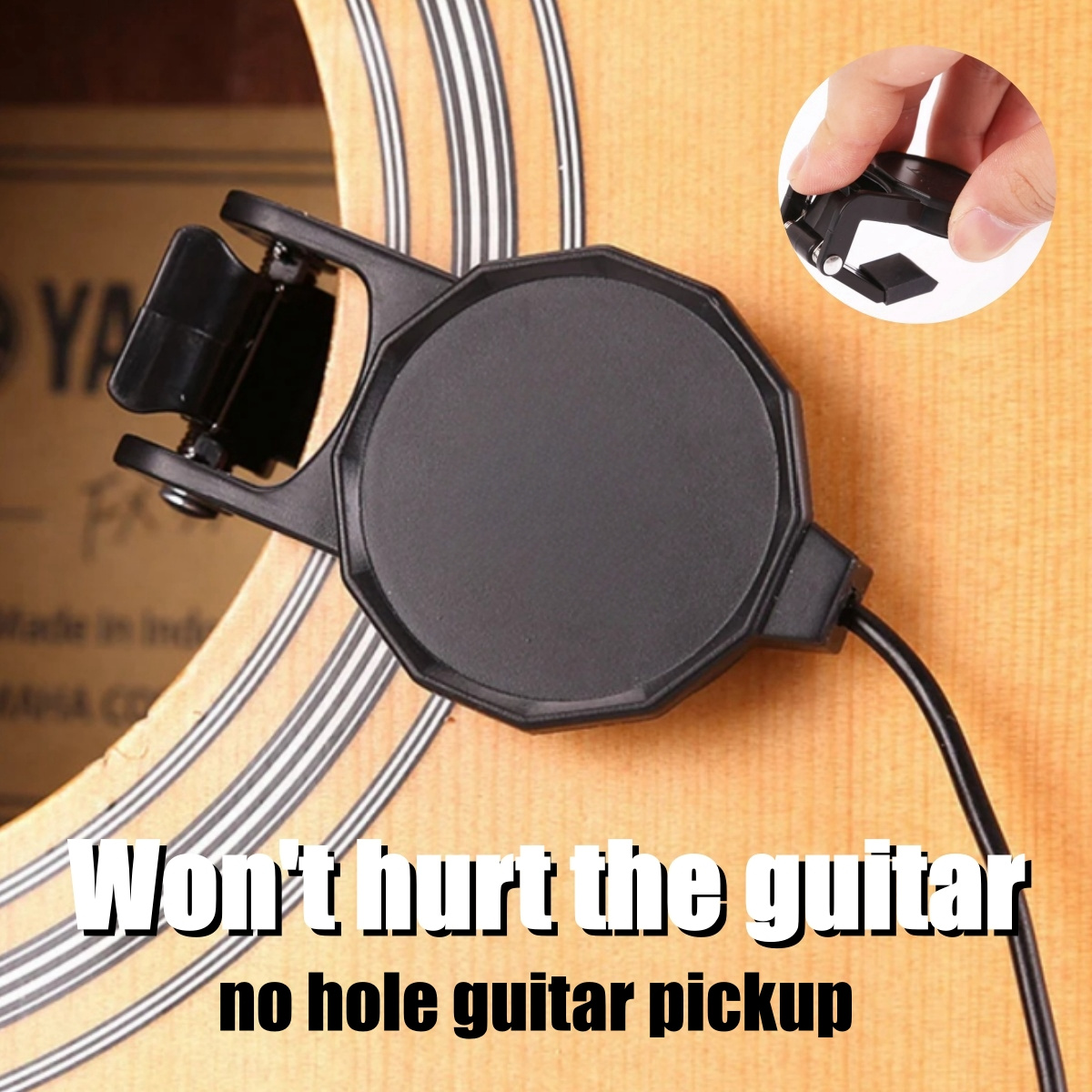 Musical Instrument Banjo - Prise Audio à clipser pour guitare
