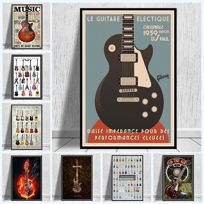 Picture Of Musical Instrument - JettingCollection-Affiche de peinture sur toile avec