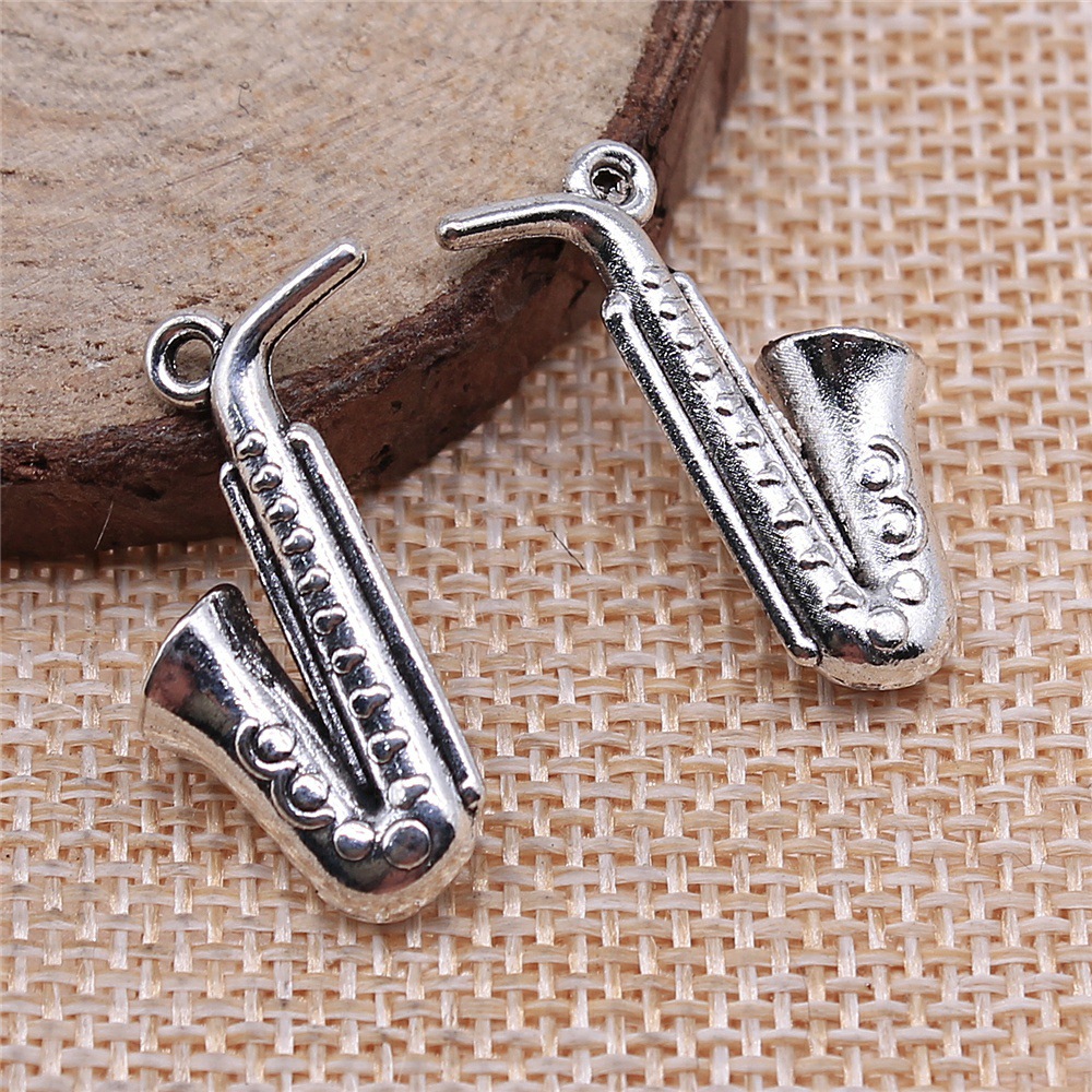Musical Instrument Saxophone - 20 pièces de breloques et pendentifs