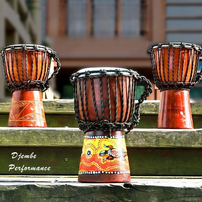 Musical Instrument African - Djembé pour enfants débutants, petit tambour