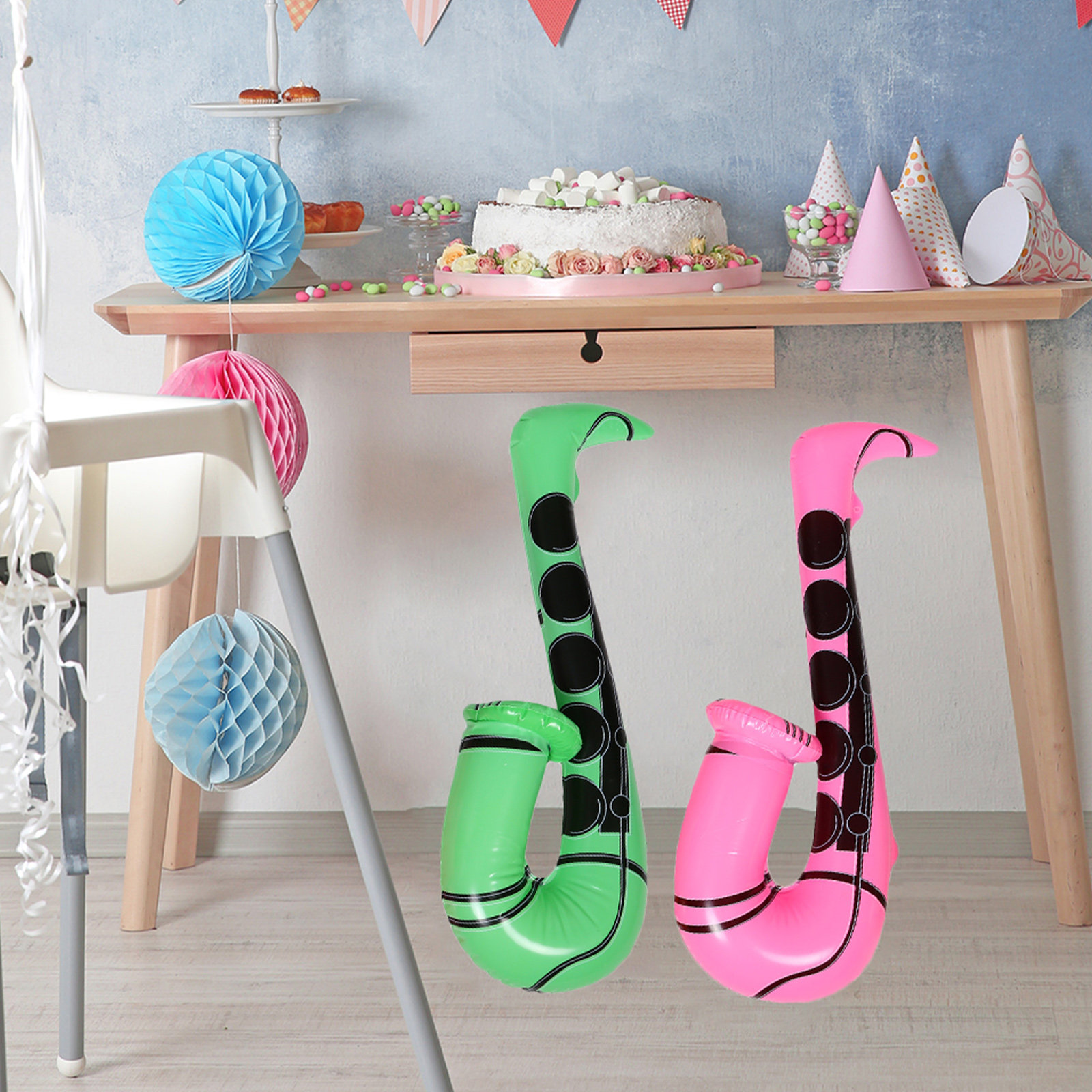 Musical Instrument That You Blow Into - 4 pièces d'accessoires de fête en