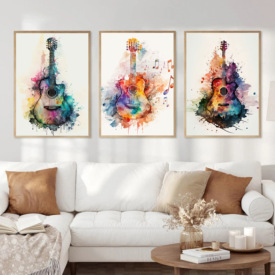 Affiche d'art d'interconnexion - Picture Of Musical Instrument avis et prix