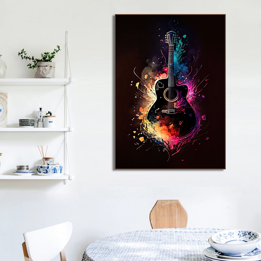 Affiche d'art d'interconnexion - Picture Of Musical Instrument avis et prix