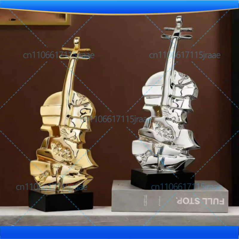 Sculpture de violon dorée créa - Musical Instrument Fagot avis et prix
