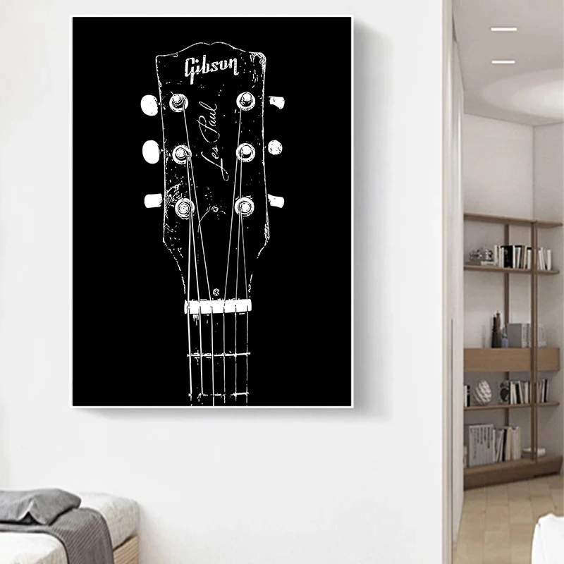 Affiches de brevet de guitare  - Picture Of Musical Instrument avis et prix