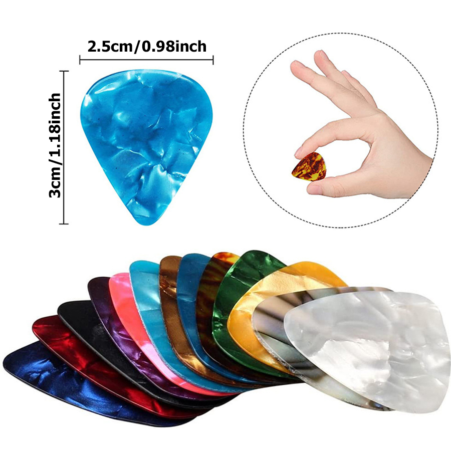 Boîte de 30 plectres de guitar - Musical Instrument Fagot avis et prix