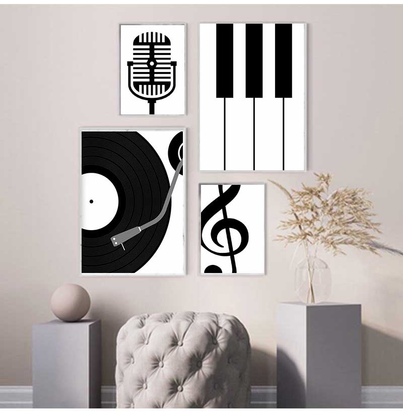 Affiches et impressions minima - Picture Of Musical Instrument avis et prix