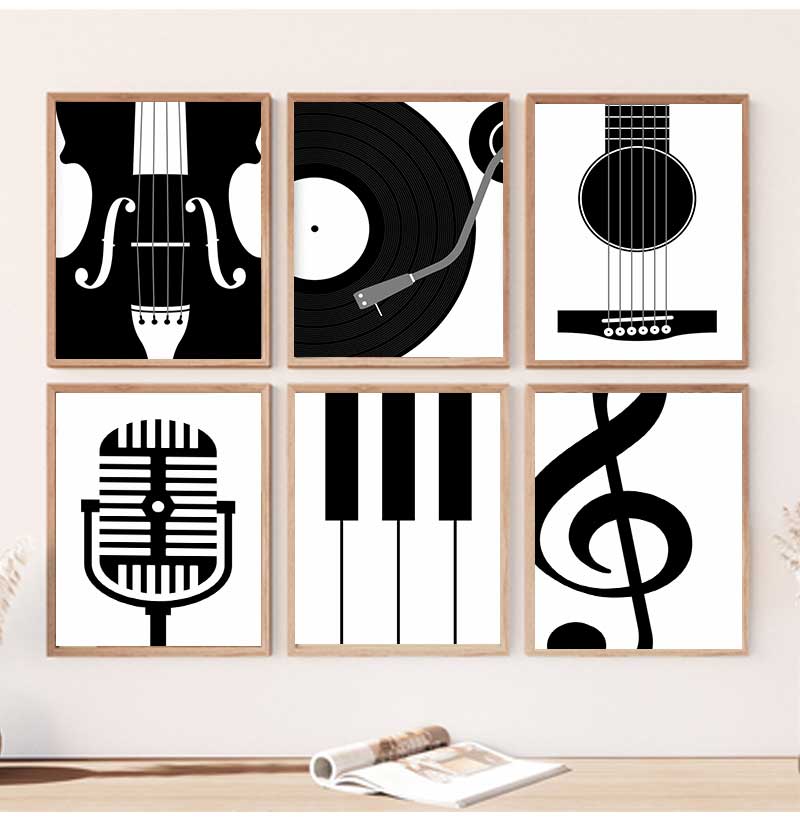 Affiches et impressions minima - Picture Of Musical Instrument avis et prix