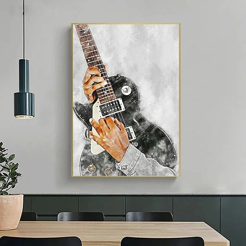 Affiche artistique sans cadre, - Picture Of Musical Instrument avis et prix