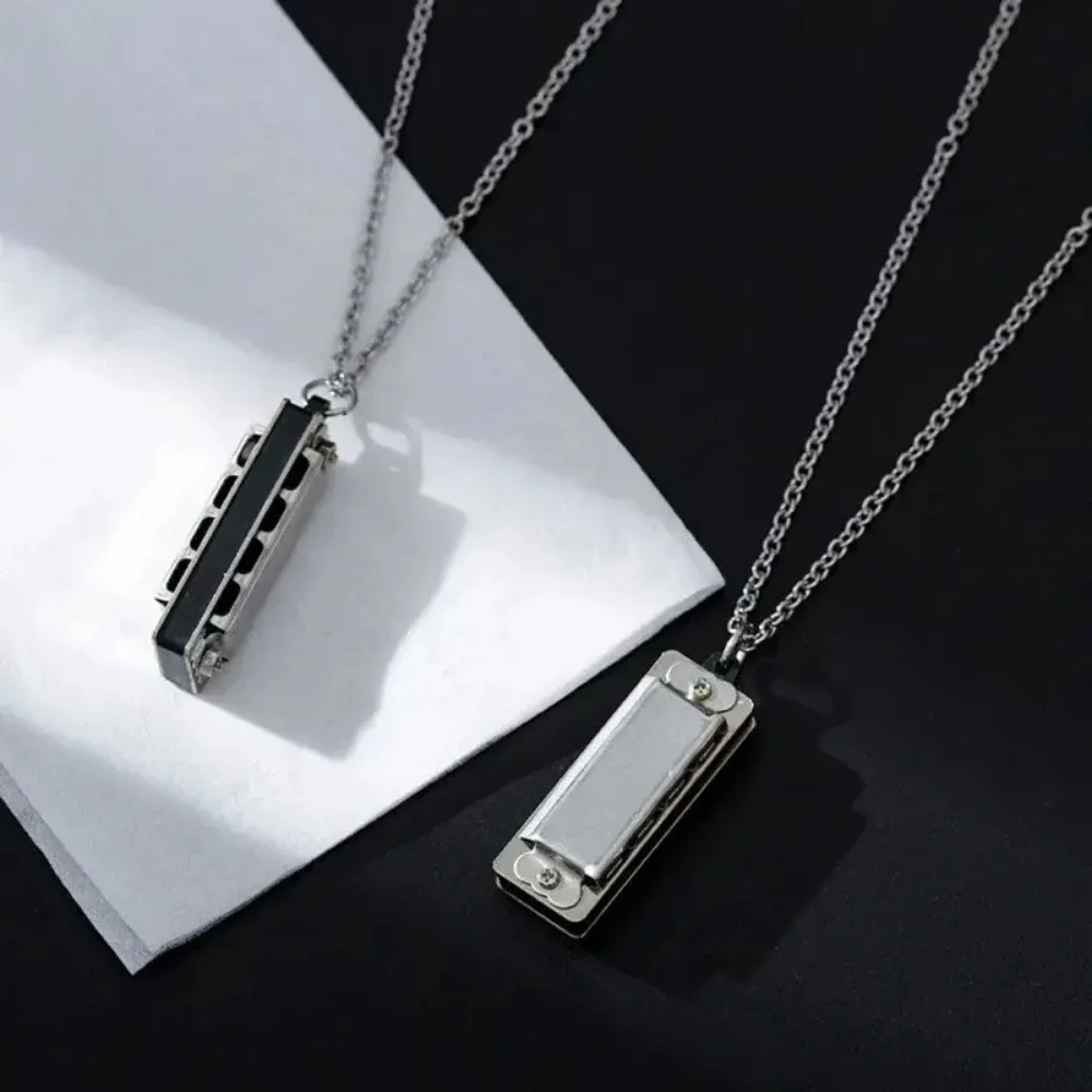 Mini collier Harmonica pour ho - Musical Instrument That You Blow Into avis et prix