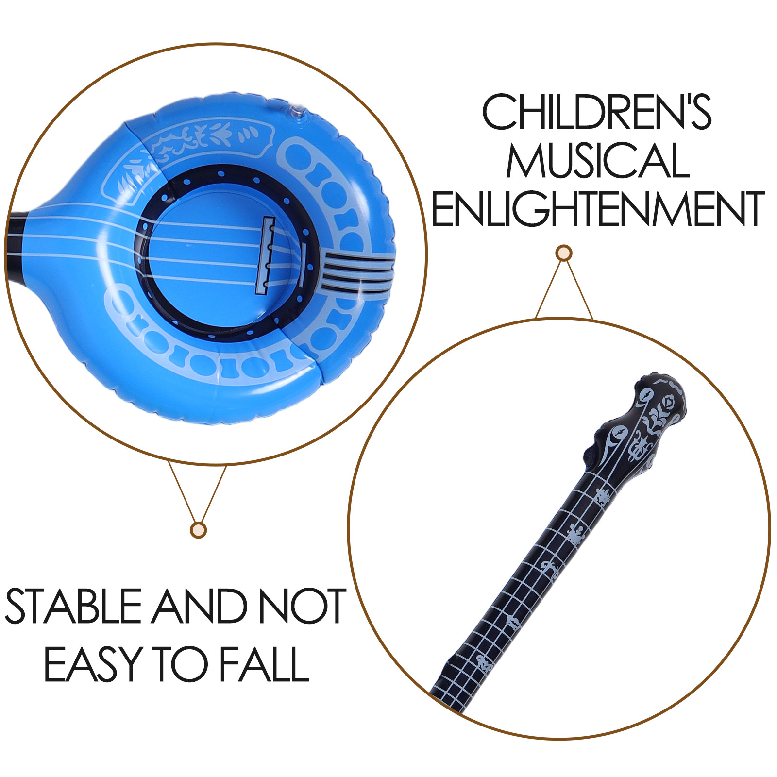 2 pièces d'instruments gonflab - Musical Instrument That You Blow Into avis et prix