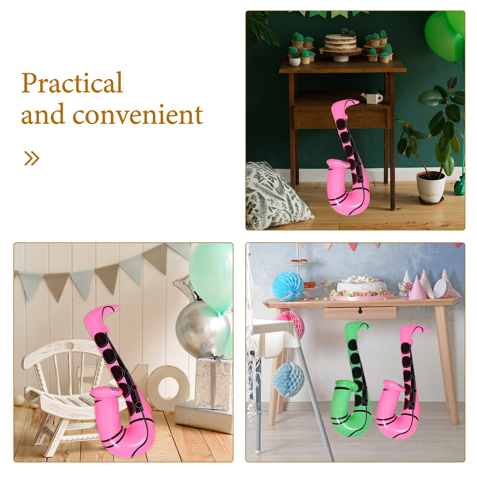 4 pièces d'accessoires de fête - Musical Instrument That You Blow Into avis et prix